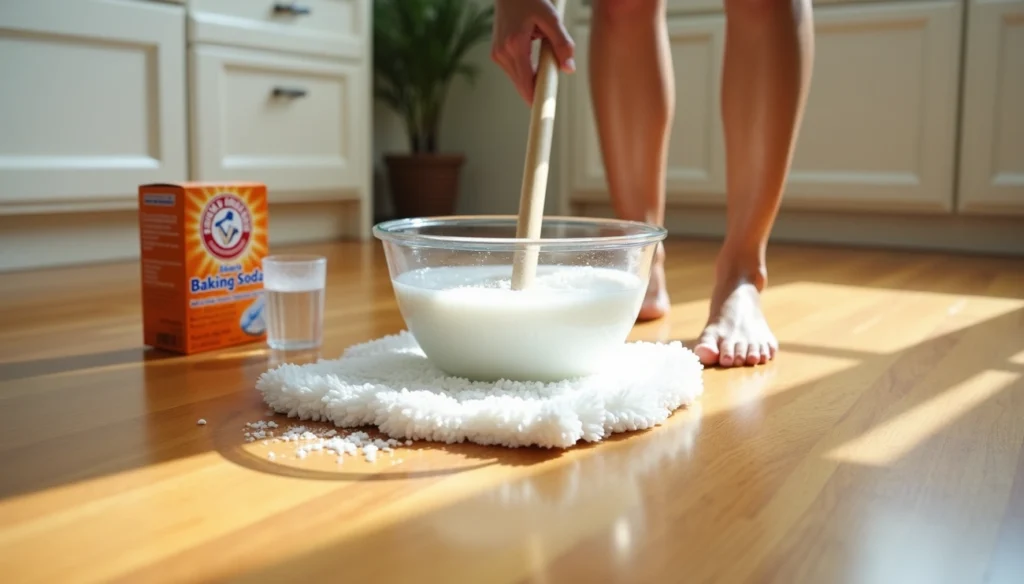 Can You Mop with Baking Soda