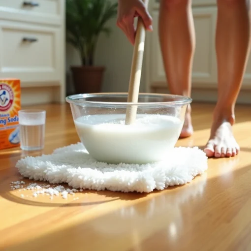 Can You Mop with Baking Soda