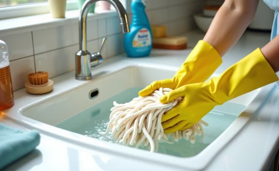 How to Clean Mop Head Without Washing Machine