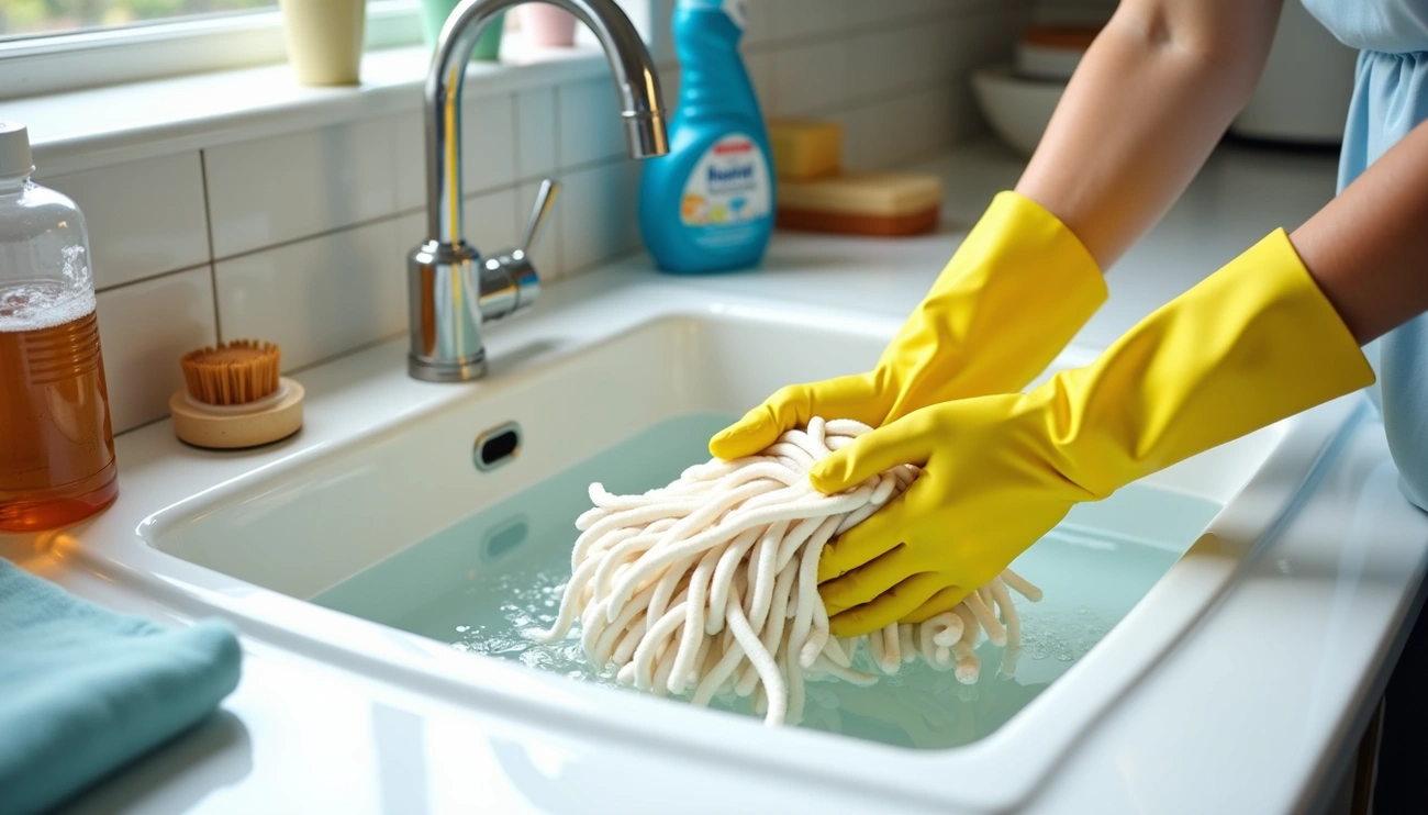 How to Clean Mop Head Without Washing Machine
