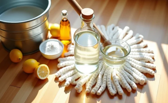 How to Mop Floors with Vinegar