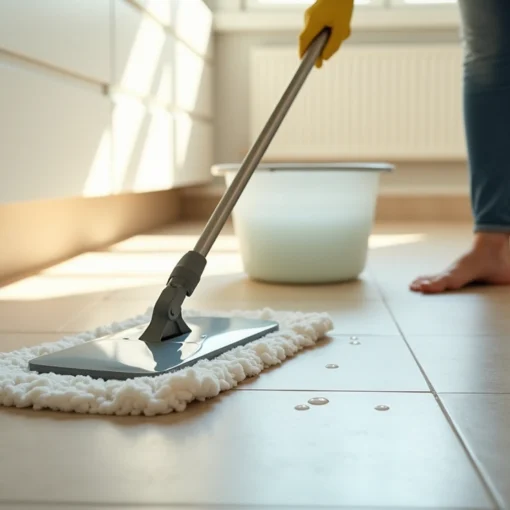How to Mop Porcelain Tile Floors