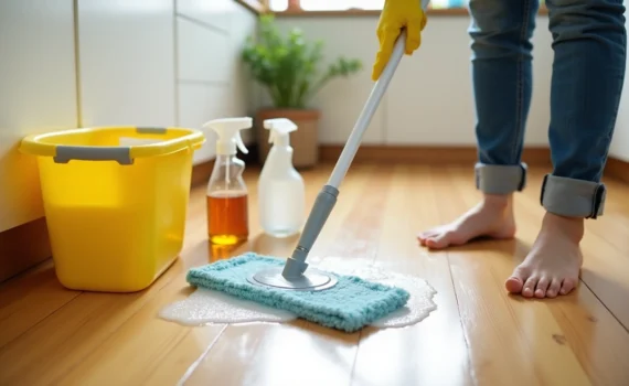 What to Mop Floors With to Disinfect