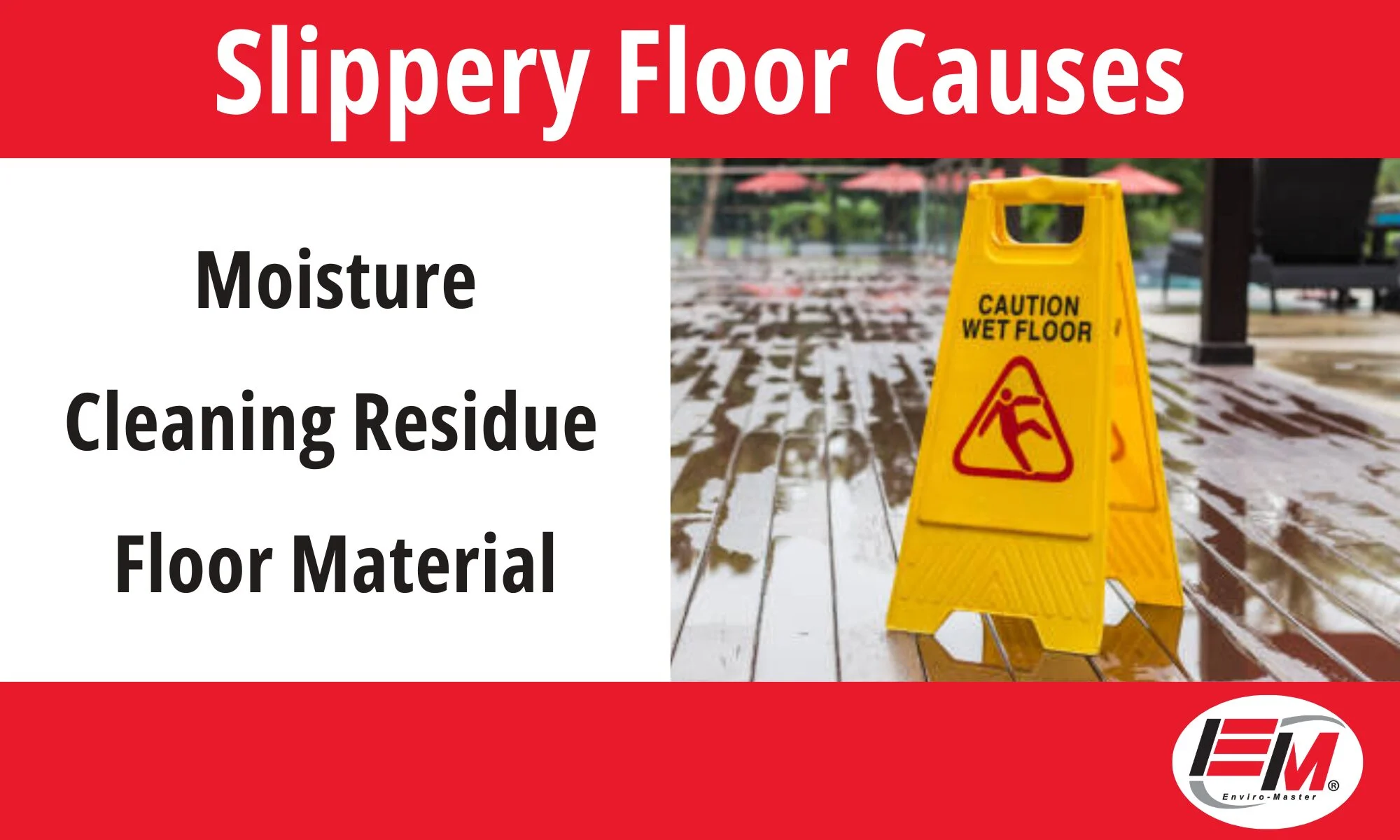 Mistake #1: Using Too Much Water on Hardwood, Laminate, and Luxury Vinyl for 7 Slippery Floors Mistakes That Put You at Risk