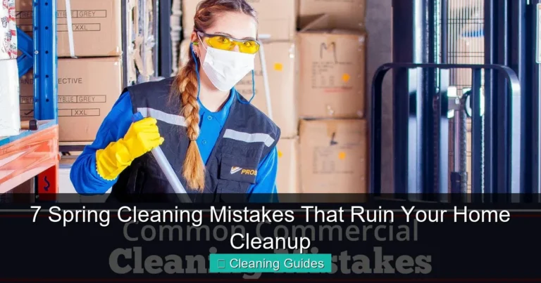 7 Spring Cleaning Mistakes That Ruin Your Home Cleanup