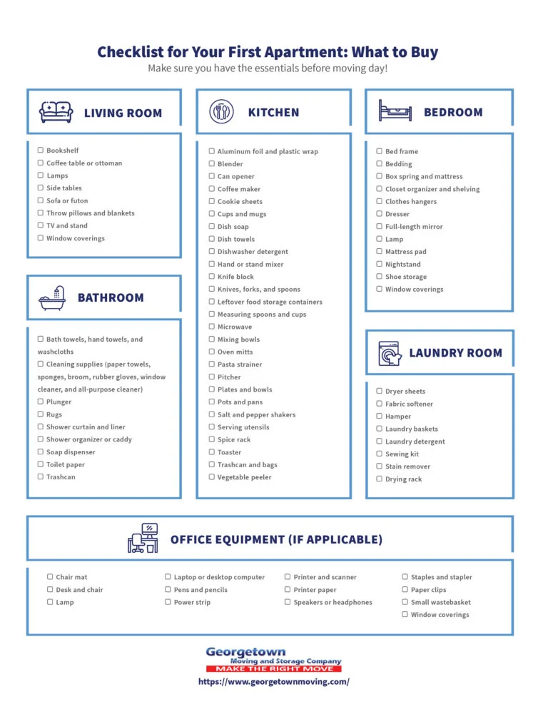 Room-by-Room Apartment Cleaning Checklist for a Fresh Start for Beginner Guide to Apartment Checklist for Easy Moving