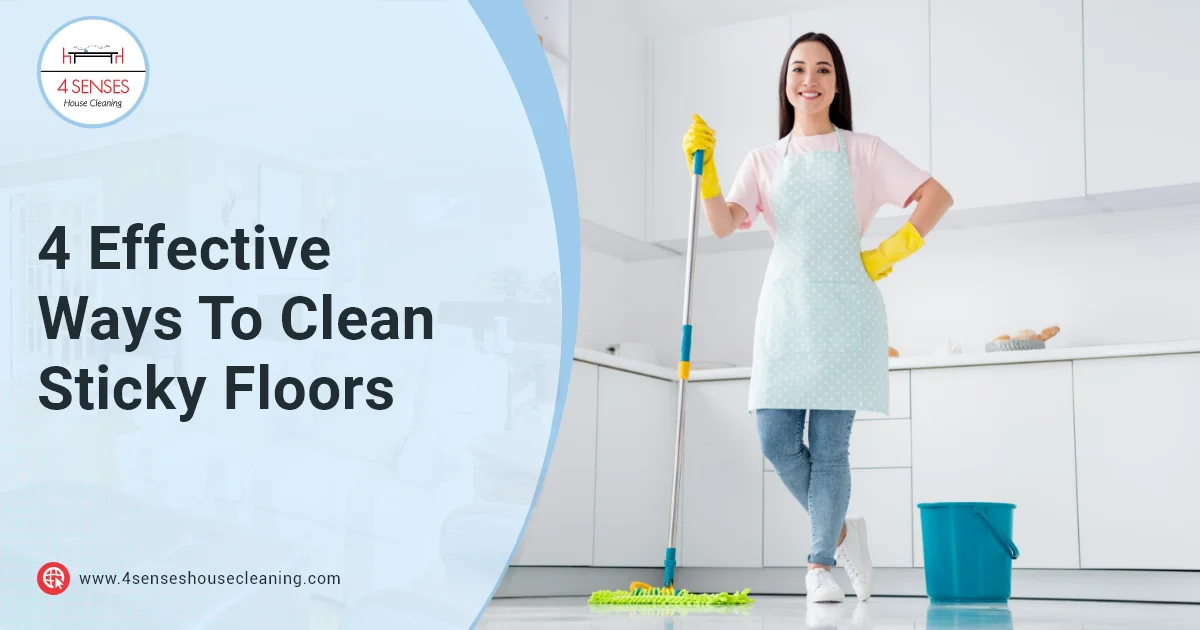 How to tell whether the stickiness is residue, damage, or a floor-type issue for Why Move-Out Cleaning Leaves Floors Stick...