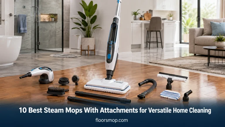10 Best Steam Mops With Attachments for Versatile Home Cleaning