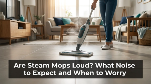 Are Steam Mops Loud What Noise to Expect and When to Worry
