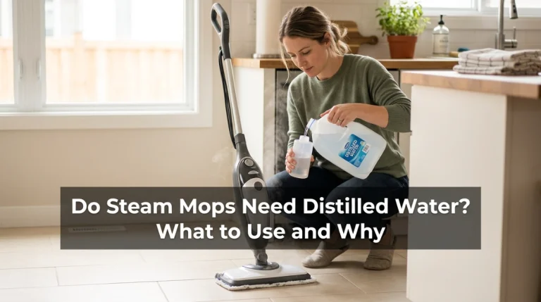 Do Steam Mops Need Distilled Water What to Use and Why