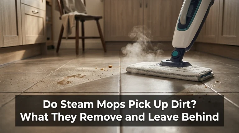 Do Steam Mops Pick Up Dirt What They Remove and Leave Behind