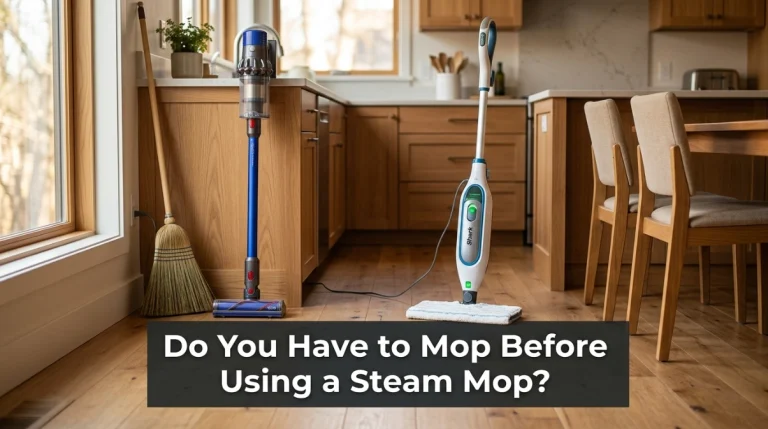 Do You Have to Mop Before Using a Steam Mop
