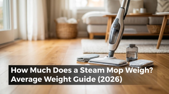 How Much Does a Steam Mop Weigh Average Weight Guide (2026)