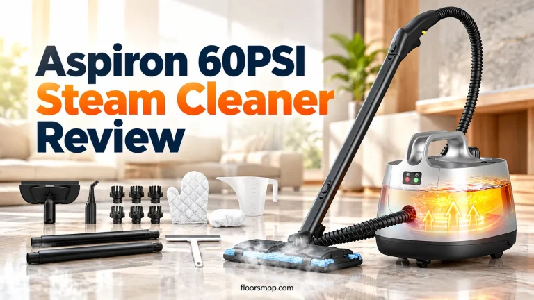 Aspiron 60PSI Steam Cleaner Review