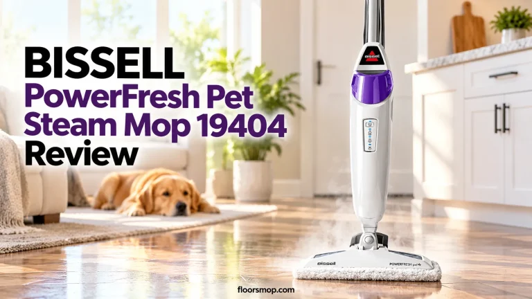 BISSELL PowerFresh Pet Steam Mop 19404 Review
