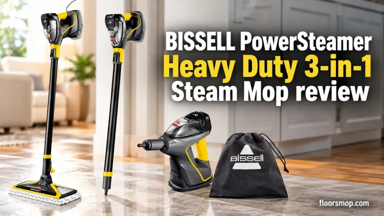 BISSELL PowerSteamer Heavy Duty 3-in-1 Steam Mop review