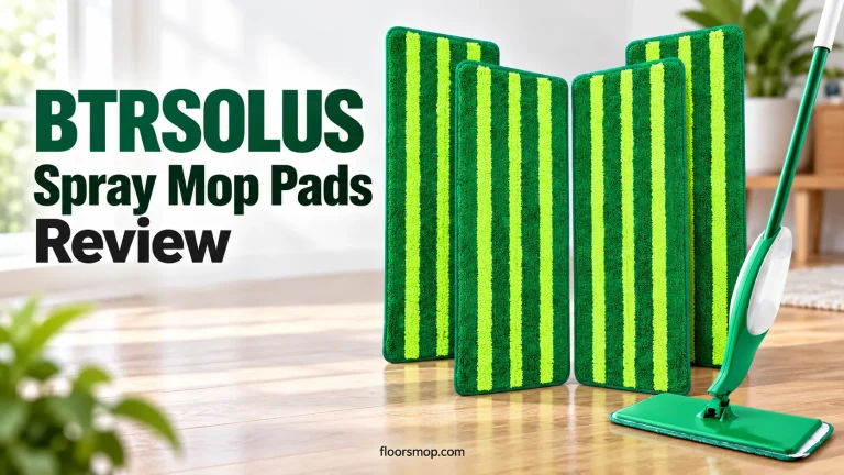 BTRSOLUS Spray Mop Pads Review