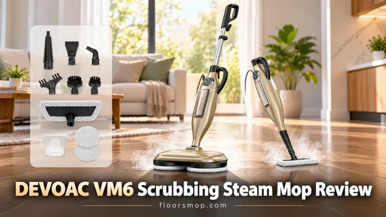 DEVOAC VM6 Scrubbing Steam Mop Review