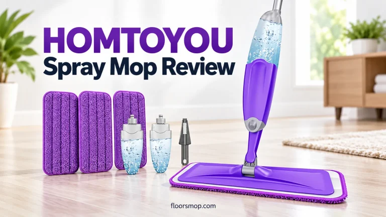 HOMTOYOU Spray Mop Review