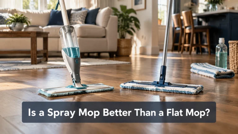 Is a Spray Mop Better Than a Flat Mop
