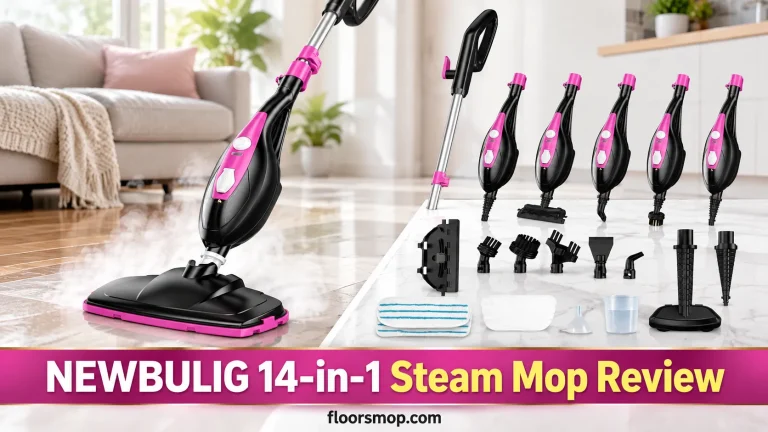 NEWBULIG 14-in-1 Steam Mop Review