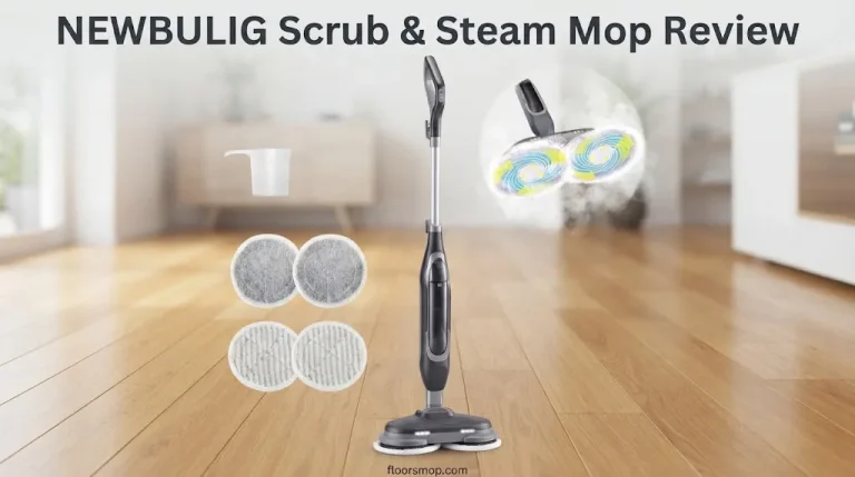 NEWBULIG Scrub & Steam Mop Review