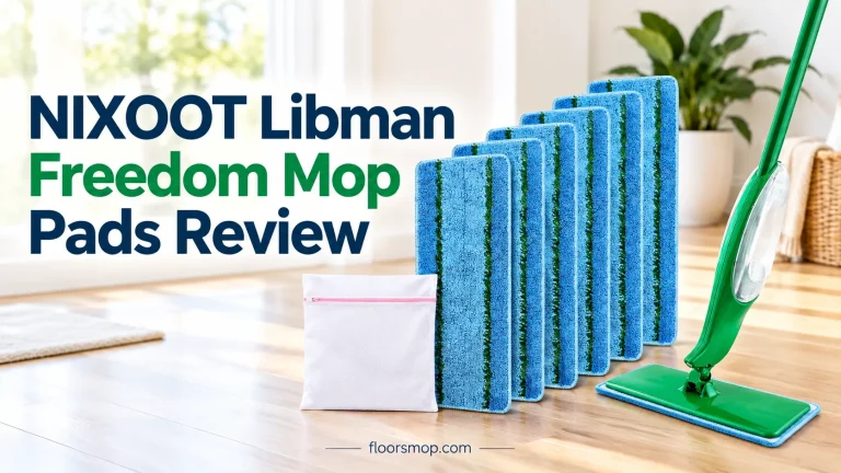 NIXOOT Libman Freedom Mop Pads Review