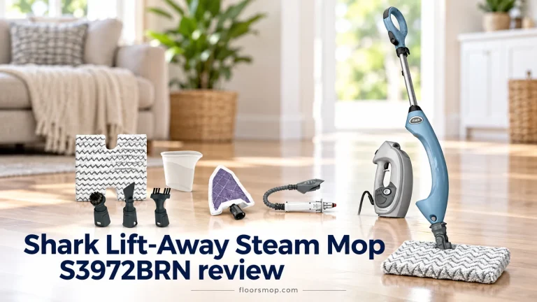 Shark Lift-Away Steam Mop S3972BRN Review