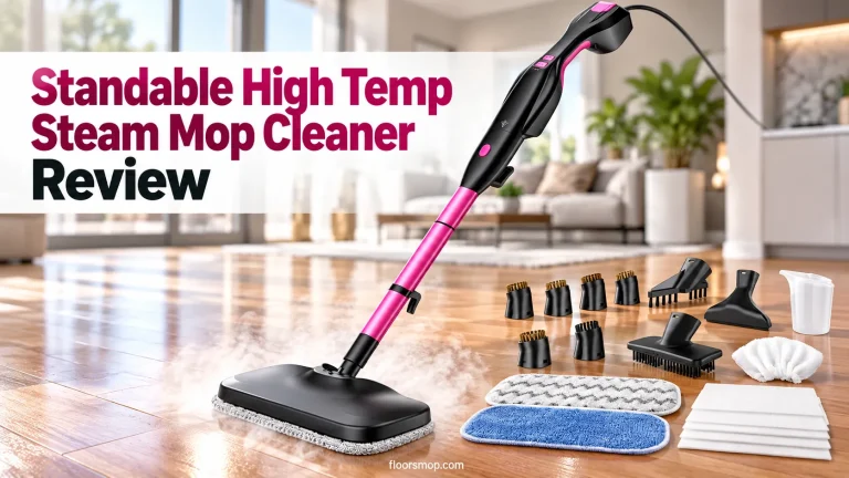 Standable High Temp Steam Mop Cleaner Review