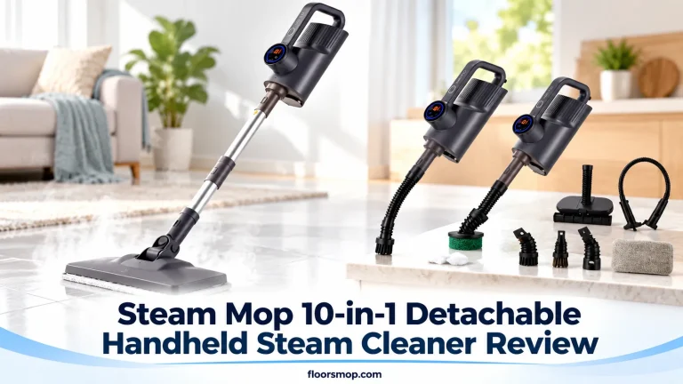 Steam Mop 10-in-1 Detachable Handheld Steam Cleaner Review