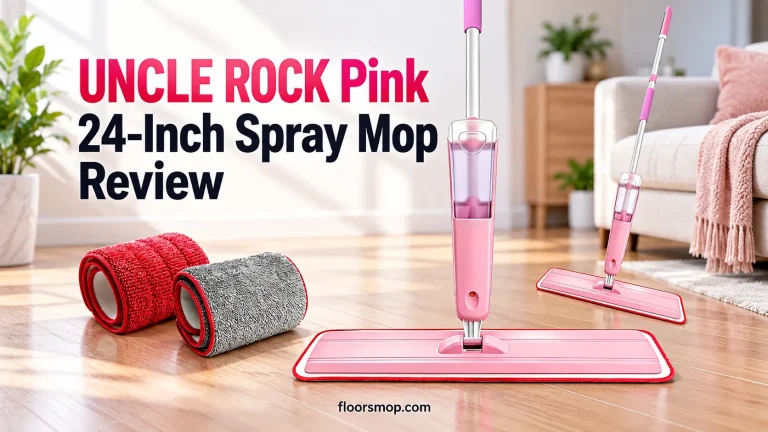 UNCLE ROCK Pink 24-Inch Spray Mop Review