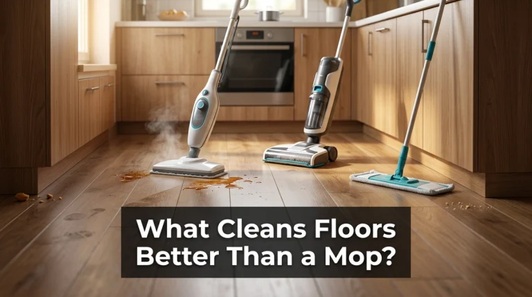 What Cleans Floors Better Than a Mop