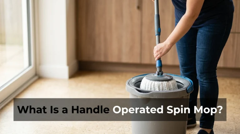What Is a Handle Operated Spin Mop