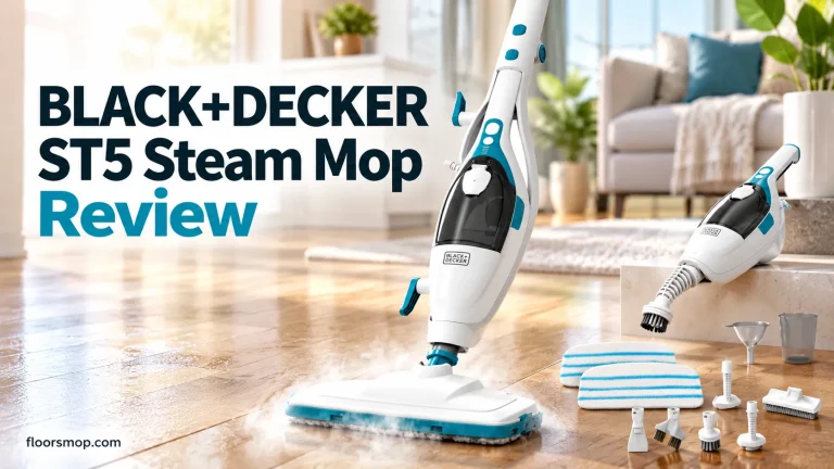 BLACK+DECKER ST5 Steam Mop Review