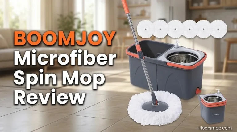 BOOMJOY Microfiber Spin Mop Review