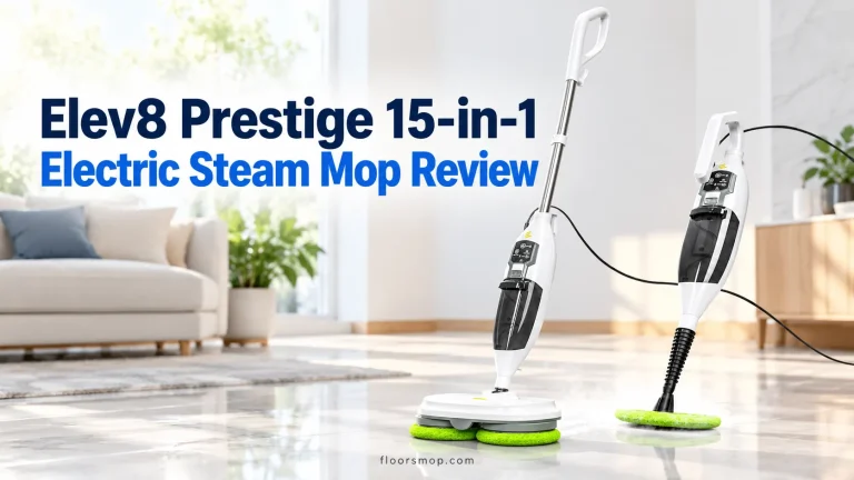 Elev8 Prestige 15-in-1 Electric Steam Mop Review