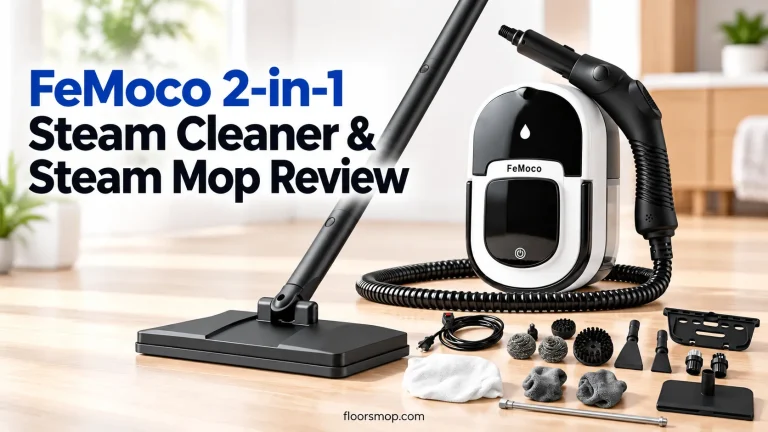 FeMoco 2-in-1 Steam Cleaner & Steam Mop Review
