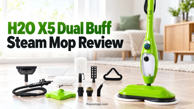 H2O X5 Dual Buff Steam Mop Review