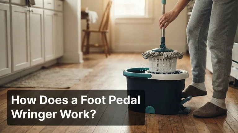 How Does a Foot Pedal Wringer Work