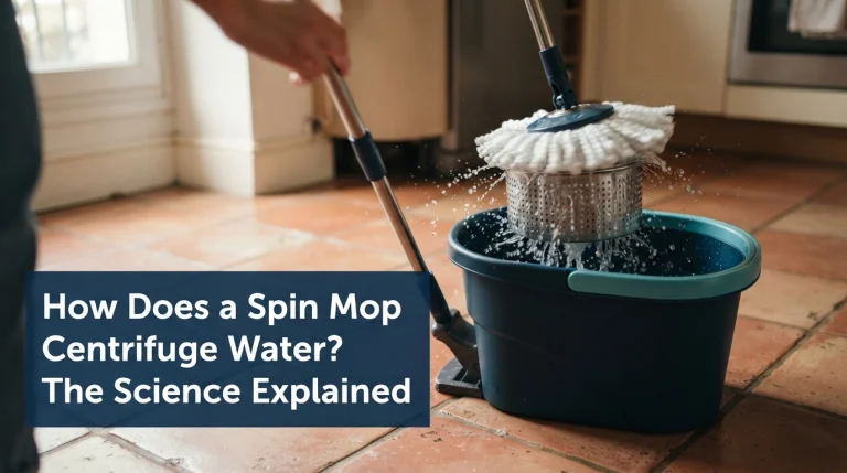 How Does a Spin Mop Centrifuge Water