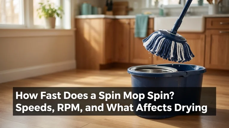 How Fast Does a Spin Mop Spin