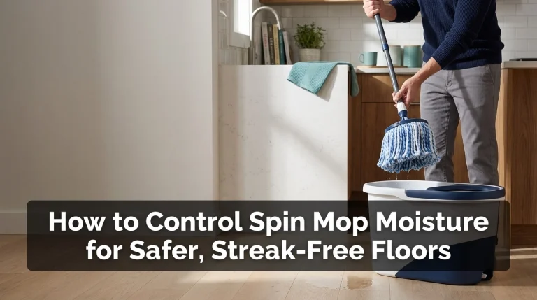 How to Control Spin Mop Moisture
