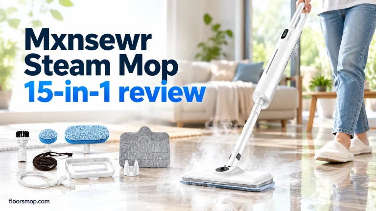 Mxnsewr Steam Mop 15-in-1 Review