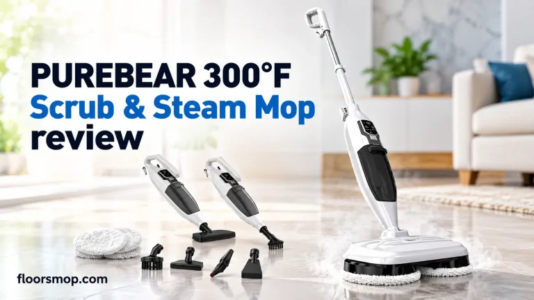 PUREBEAR 300°F Scrub & Steam Mop Review