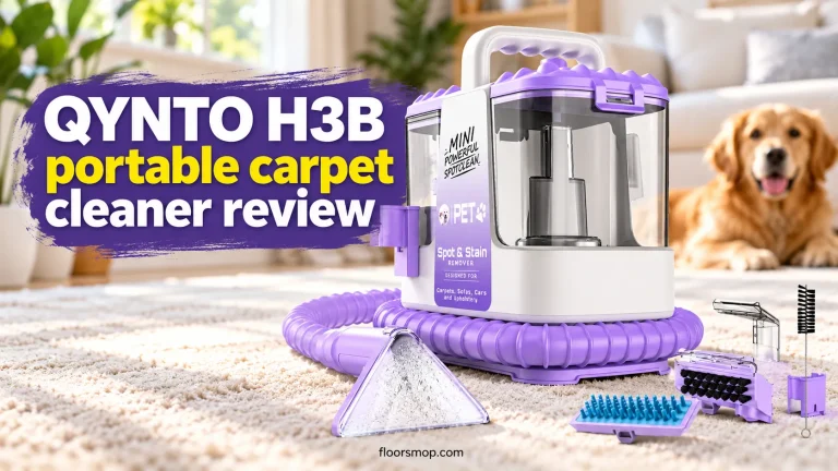 QYNTO H3B Portable Carpet Cleaner Review