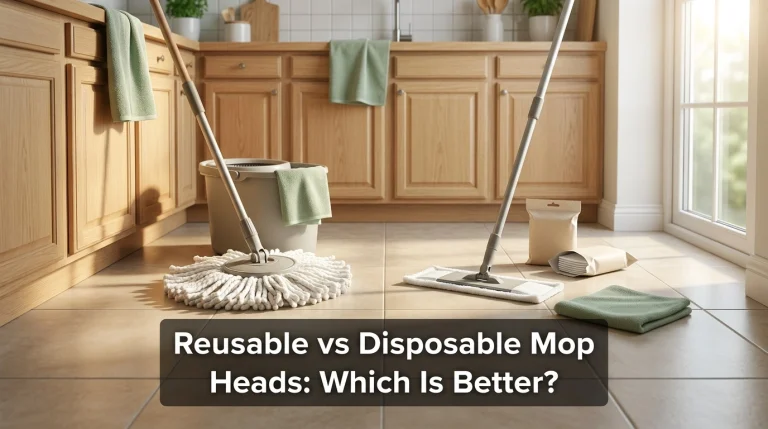 Reusable vs Disposable Mop Heads
