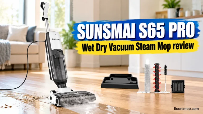 SUNSMAI S65 PRO Wet Dry Vacuum Steam Mop Review