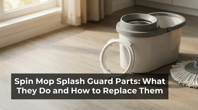 Spin Mop Splash Guard Parts