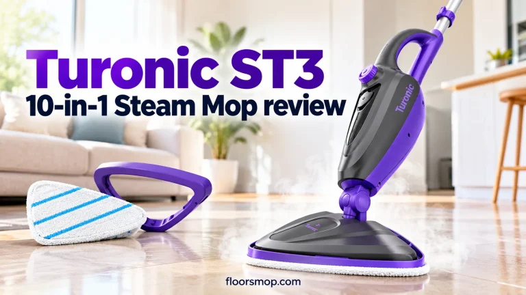 Turonic ST3 10-in-1 Steam Mop Review