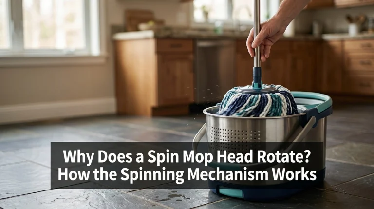 Why Does a Spin Mop Head Rotate